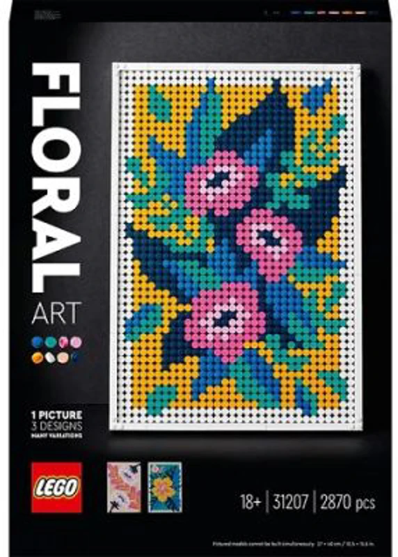 LEGO Art. Arta florala 31207, 2870 piese