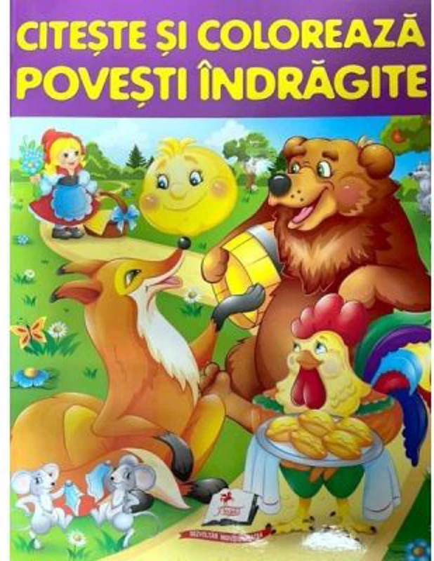Citeste si coloreaza povesti indragite