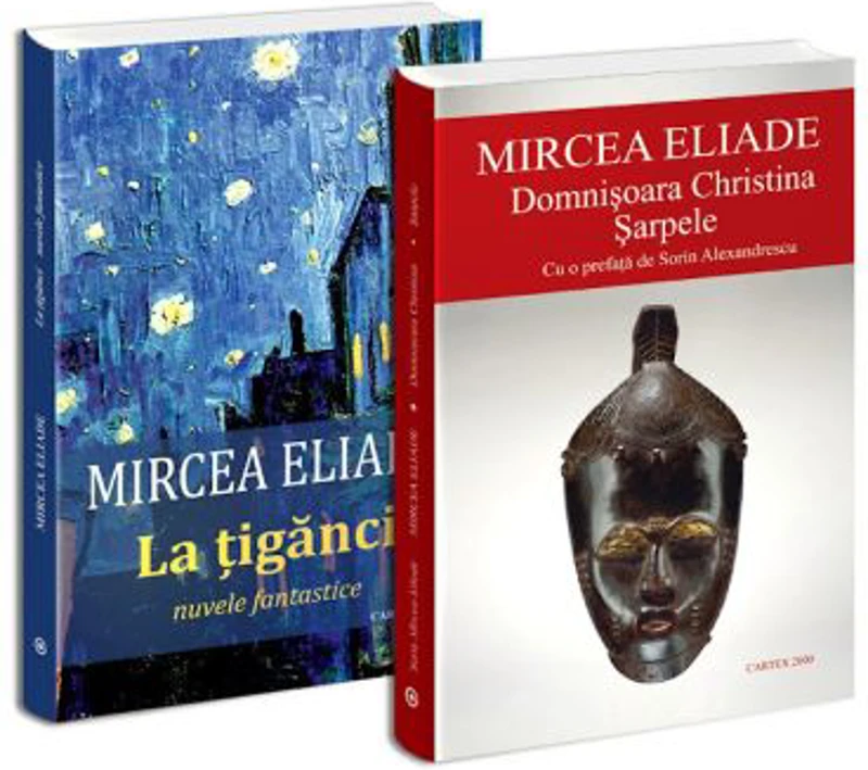 Pachet Mircea Eliade 5. Domnisoara Christina. Sarpele. La tiganci