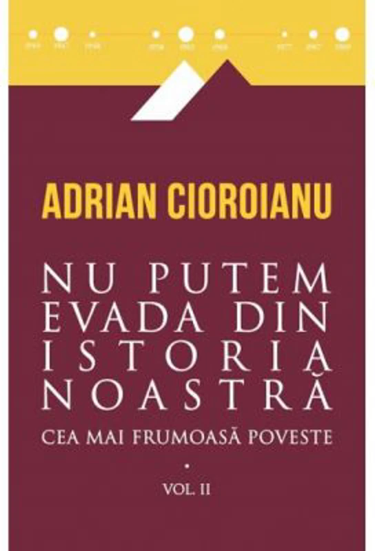 Nu putem evada din istoria noastra. Cea mai frumoasa poveste, volumul al 2-lea - Adrian Cioroianu