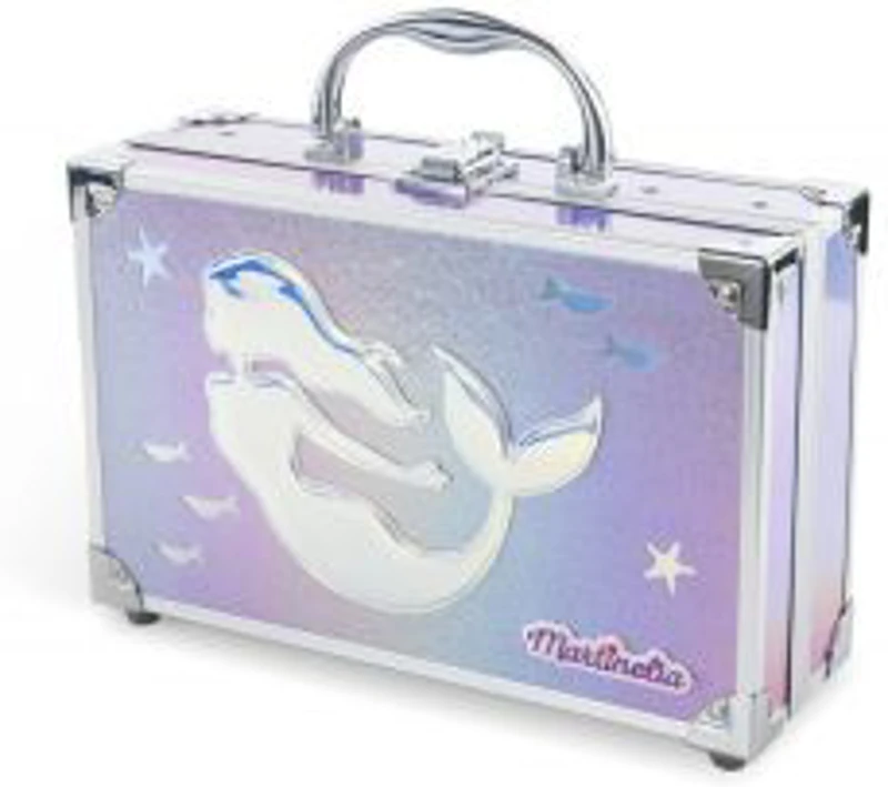 Ttrusa de machiaj cu 3 compartimente Martinelia Lets be mermaids