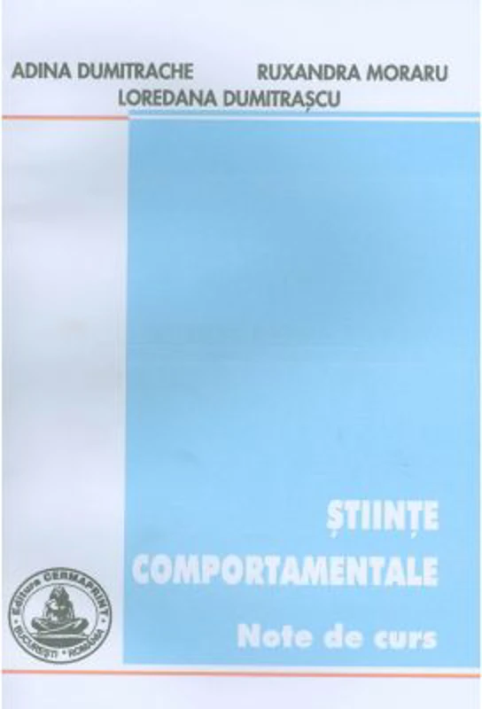 Stiinte comportamentale - Ruxandra Moraru