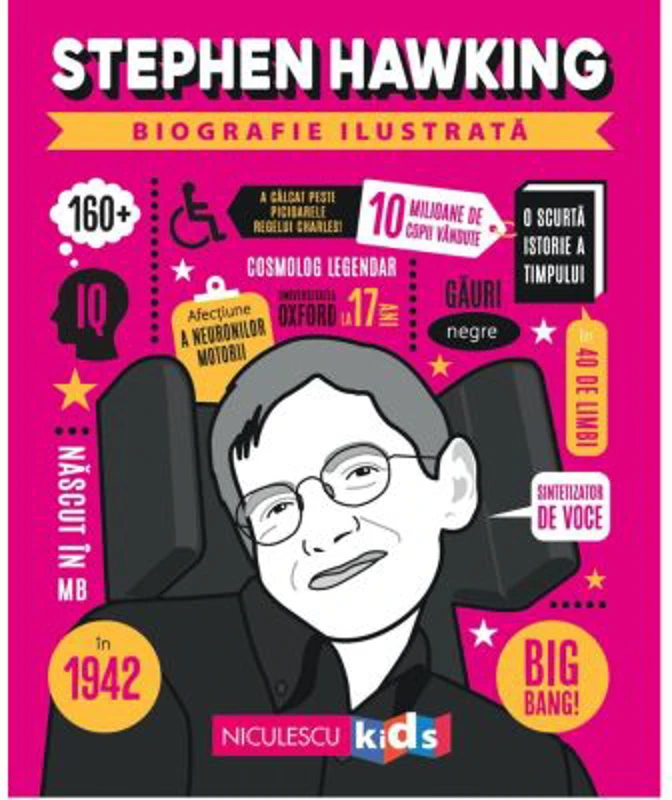 Stephen Hawking. Biografie ilustrata - Ana Ionesei