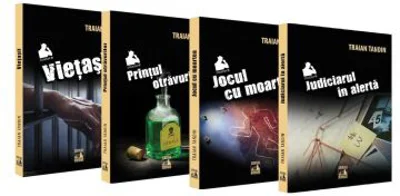 Pachet Traian Tandin din 4 Volume. Vietasii/ Printul otravurilor/ Jocul cu moartea/ Judiciarul in alerta