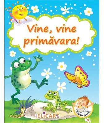Vine, vine primavara! Coloram si citim