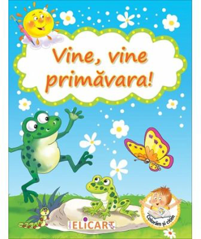 Vine, vine primavara! Coloram si citim