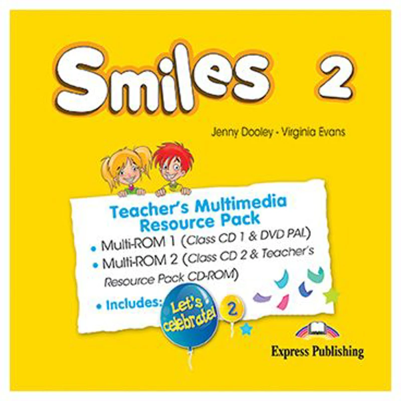 Curs Limba Engleza Smiles 2 Material aditional pentru profesor Pachet Multimedia - Jenny Dooley, Virginia Evans