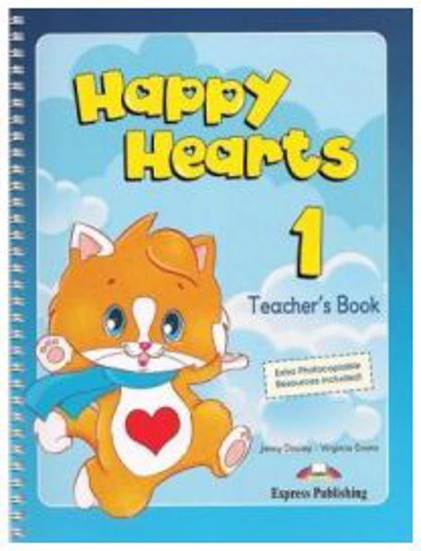 Happy Hearts 1, Manualul profesorului, Curs pentru prescolari - Virginia Evans