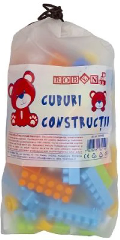 Cuburi Constructii ambalaj mic, 160 piese / 285 g