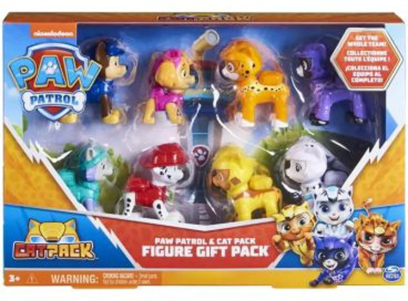 Set 8 figurine catelusi si pisicute, Patrula Catelusilor