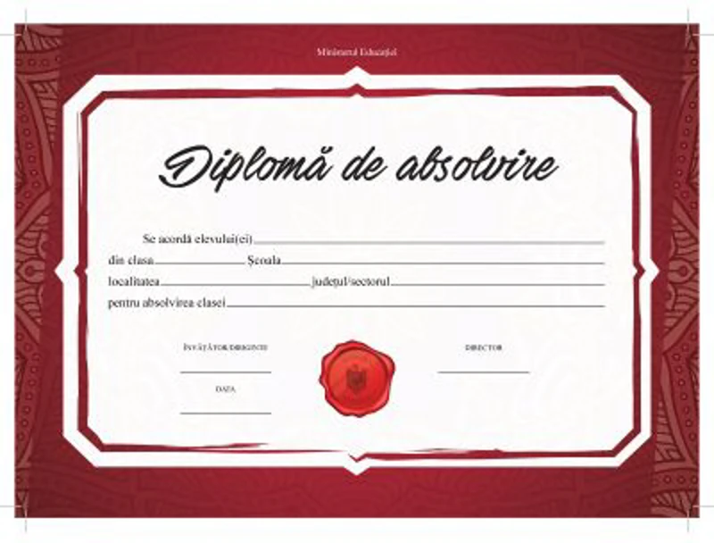Diploma de absolvire (DZC02)