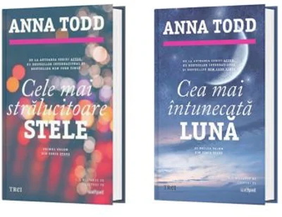 Pachet format din 2 carti Cea mai intunecata luna, Cele mai stralucitoare stele de Autorul Anna Todd