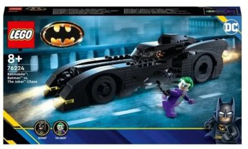 LEGO Super Heroes DC. Batmobile. Batman pe urmele lui Joker 76224, 438 piese