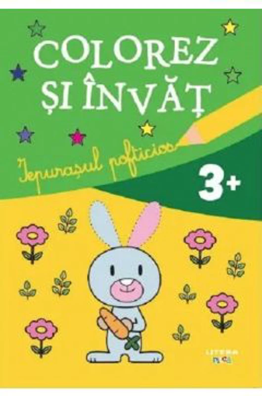 Colorez si invat. Iepurasul pofticios