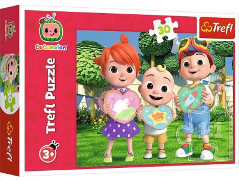 Puzzle 30 piese Cocomelon. Sa ne jucam impreuna, Trefl