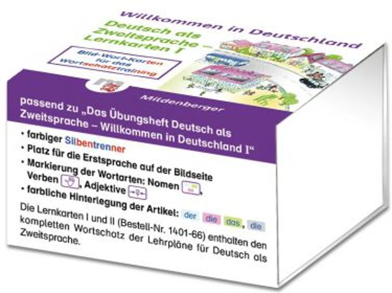 Willkommen in Deutschland. Deutsch als Zweitsprache Lernkarten I - Tina Kresse, Susanne McCafferty