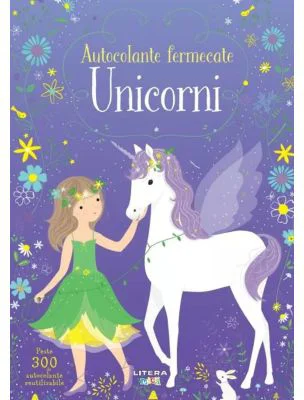 Autocolante fermecate. Unicorni