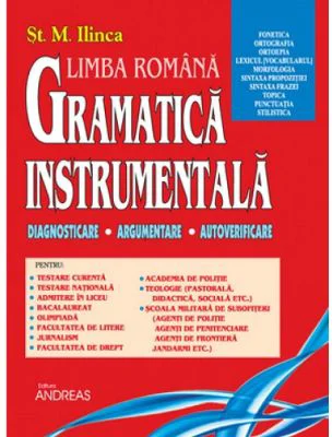 Gramatica Instrumentala. Diagnosticare, argumentare, autoverificare. Volumul 1 - St. M. Ilinca