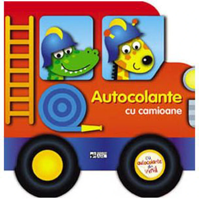 Autocolante cu camioane. Construieste vehicule cu autocolante