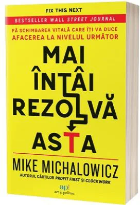 Mai intai rezolva asta. Fa schimbarea vitala care iti va duce afacerea la nivelul urmator - Mike Michalowicz