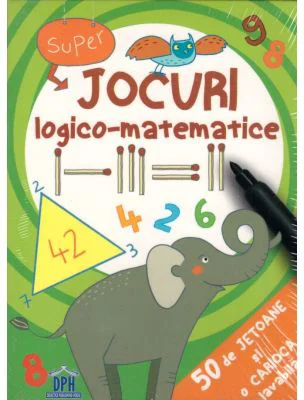 Jocuri logico-matematice. 50 de jetoane