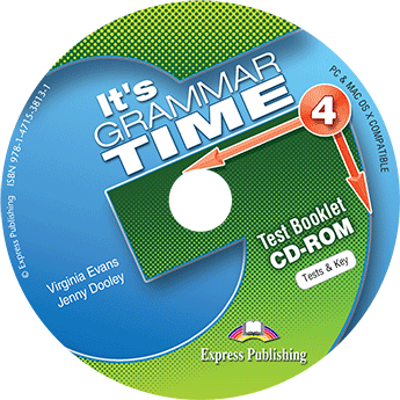 Curs de gramatica limba engleza It's Grammar Time 4 Teste CD-ROM - Jenny Dooley, Virginia Evans