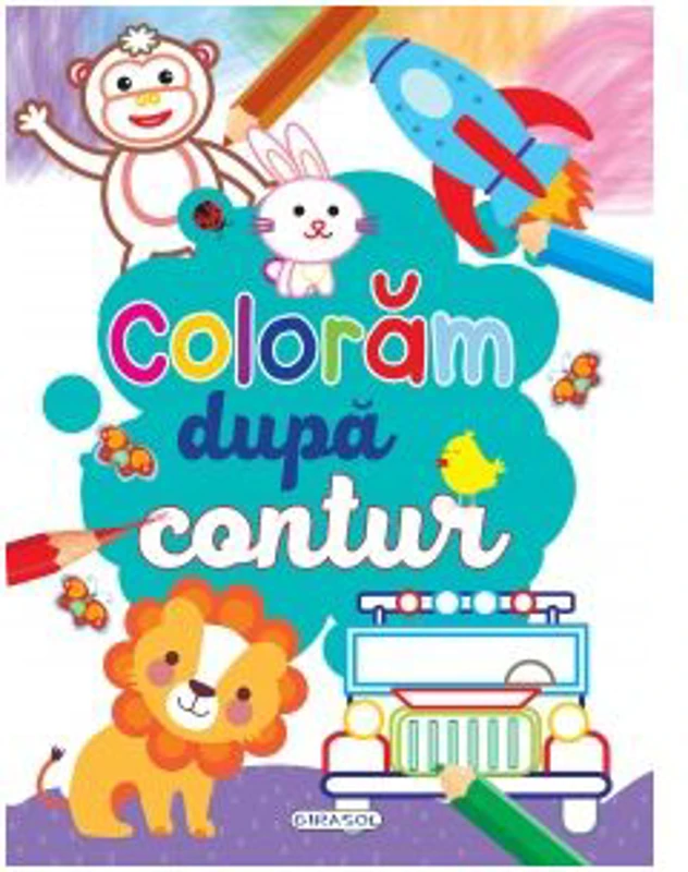 Coloram dupa contur