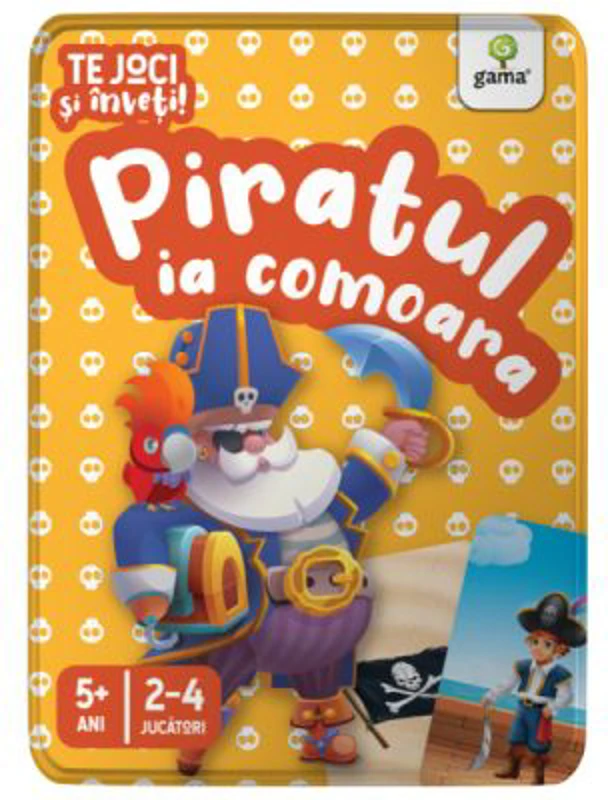Piratul la comoara. Te joci si inveti