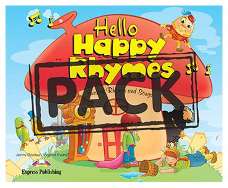 Curs limba engleza Hello Happy Rhymes Pachetul elevului - Jenny Dooley, Virginia Evans