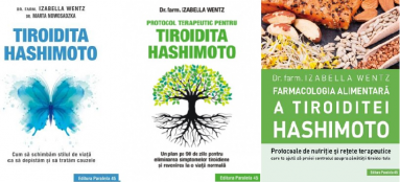 Pachet 3 carti Tiroidita Hashimoto - Izabella Wentz