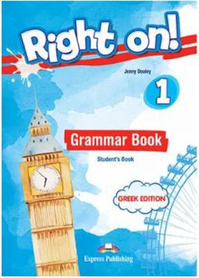 Curs engleza Right on! 1 Grammar Book Student's Book cu Digibook App - Jenny Dooley