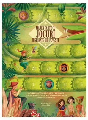 Marea carte cu jocuri inspirate din povesti - Anna Lang