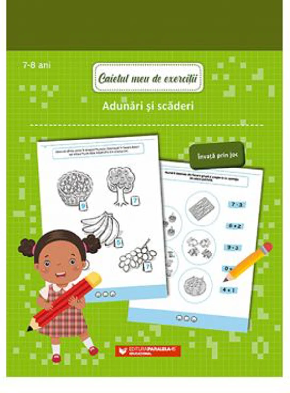 Caietul meu de exercitii. Adunari si scaderi. 7-8 ani - Media Ballon