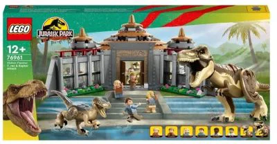 LEGO Jurassic World. Centru pentru turisti T. Rex si Raptor 76961, 693 piese