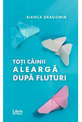 Toti cainii alearga dupa fluturi