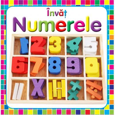 Invat numerele - cartonata