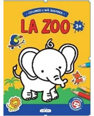La zoo 3+. Contine 12 autocolante