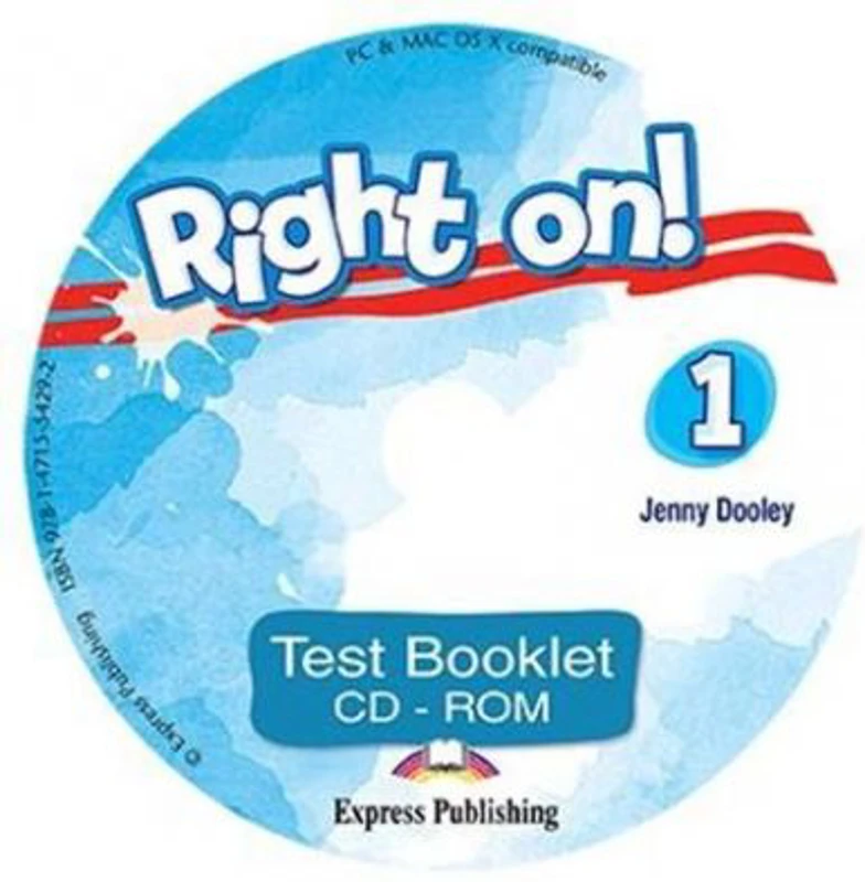 Curs engleza Right on! 1 Test Booklet CD-ROM - Jenny Dooley
