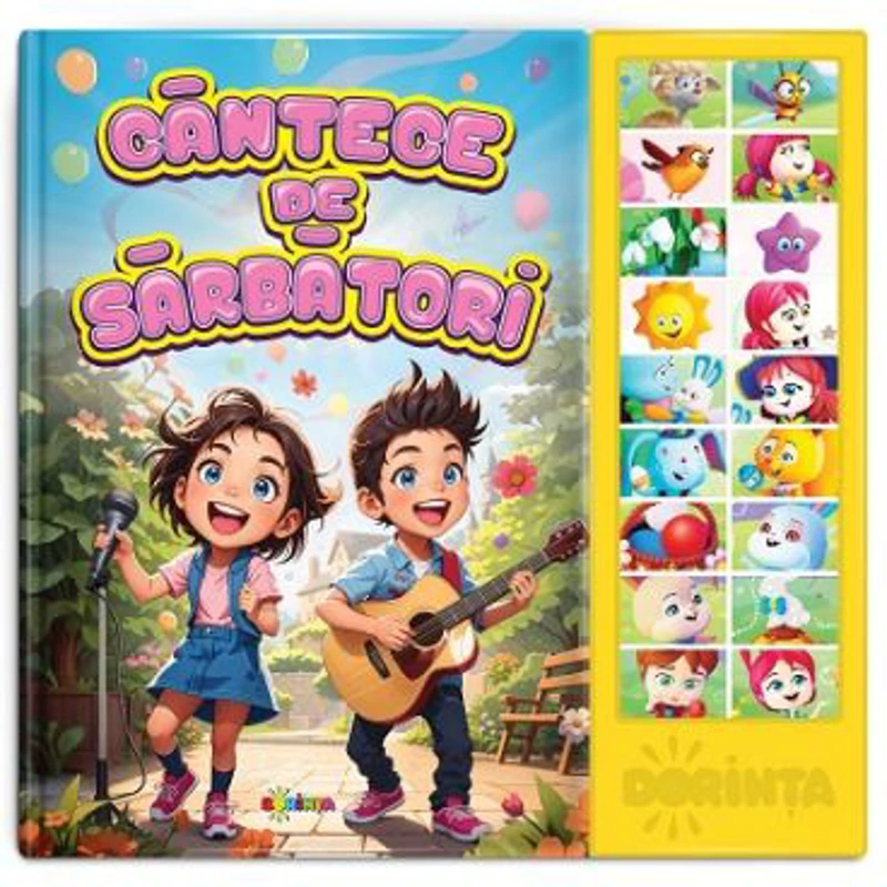 Carte cu sunete. Cantece de sarbatori