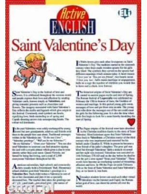 ACTIVE ENGLISH Subject 7 Saint Valentine's Day