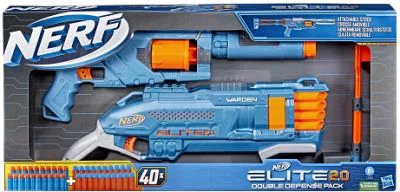 Arma Blaster Set Double Defense 2. 0 Elite, Nerf