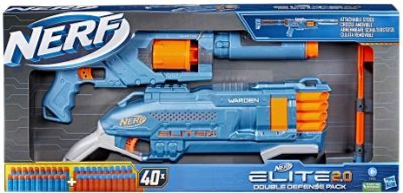Arma Blaster Set Double Defense 2. 0 Elite, Nerf