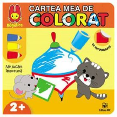 Cartea mea de colorat. Ne jucam impreuna