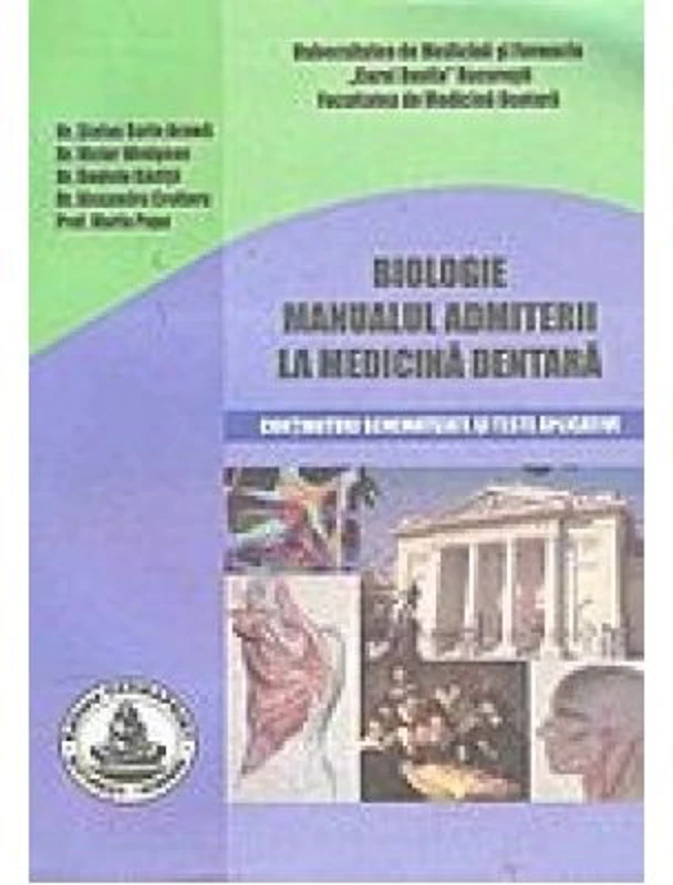 Biologie. Manualul admiterii la medicina dentara - Stefan Arama
