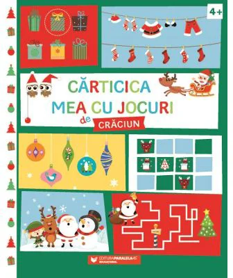 Carticica mea cu jocuri de Craciun (4+)