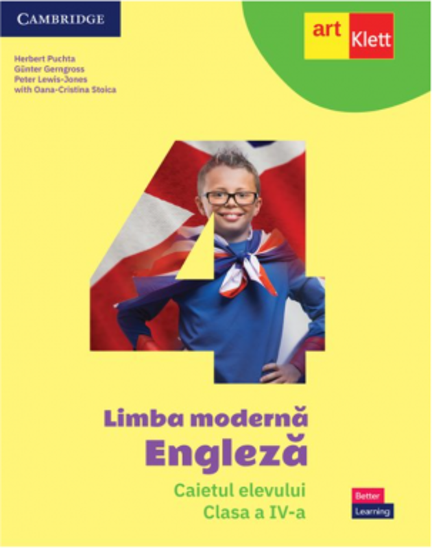 Limba moderna Engleza. Caietul elevului pentru clasa a 4-a - Herbert Puchta, Oana-Cristina Stoica