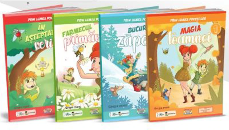 Setul educativ pentru grupa mare - Prin lumea povestilor
