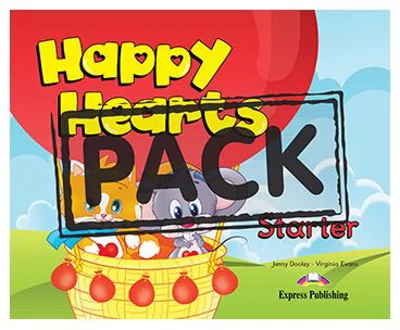 Curs limba engleza Happy Hearts Starter Manualul Elevului cu Stickers si Press Outs - Jenny Dooley, Virginia Evans