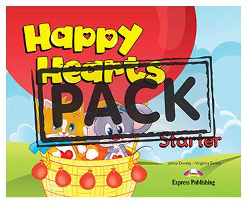 Curs limba engleza Happy Hearts Starter Manualul Elevului cu Stickers si Press Outs - Jenny Dooley, Virginia Evans