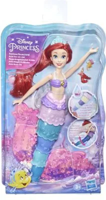 Papusa Printesa Ariel dezvaluie curcubeul, Disney Princess